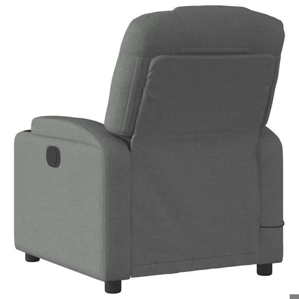 Maison Exclusive - Tummanharmaa kangasmassaažituoli