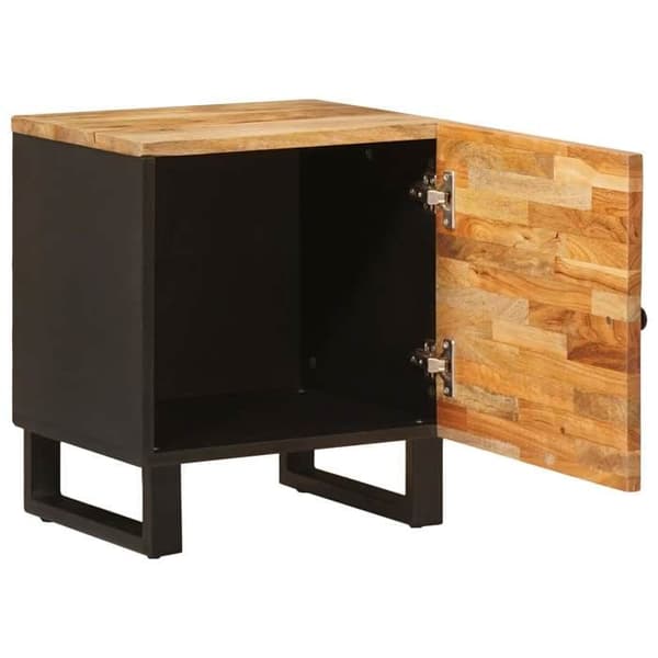 Maison Exclusive - Natbord 2 stk Brun 40 x 33 x 46 cm