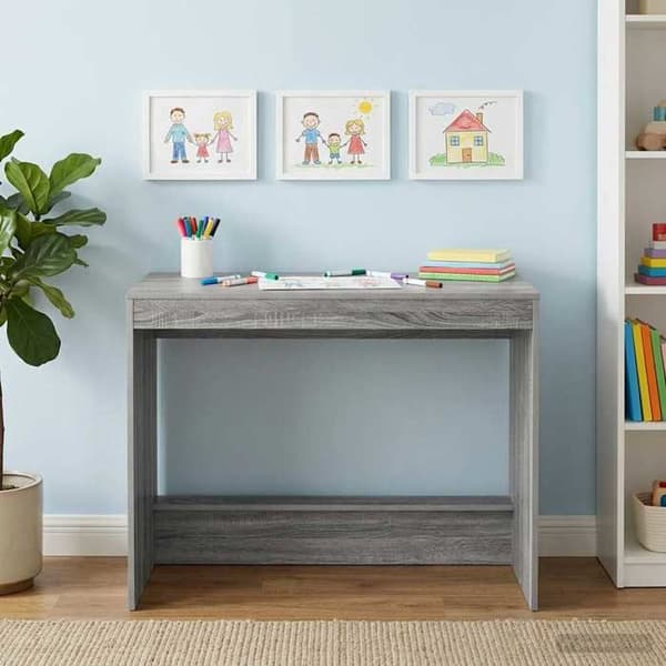 Maison Exclusive - Sonoma grå ingeniørtræ sengeskrivebord 100 x 45 x 75 cm Sonoma grå