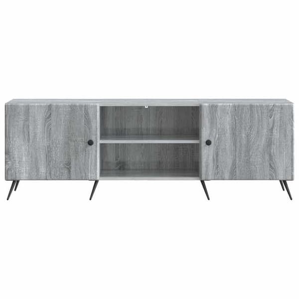 Maison Exclusive - TV-möbel 150 x 31 x 50 cm Sonoma grå Ingenjörsträ