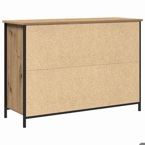 Maison Exclusive - Buffé i hantverksmässig ek 100 x 35 x 70 cm