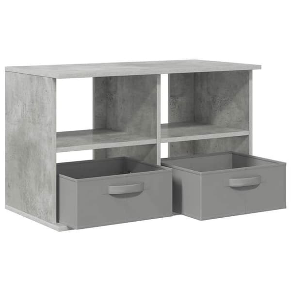 Maison Exclusive - Televisioteline laatikolla Harmaa betoni 79 x 40 x 48 cm