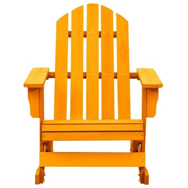 Skrivebordsstol - Adirondack - Fyrretræ - Orange - Komfortabel - Vejrbestandig Orange