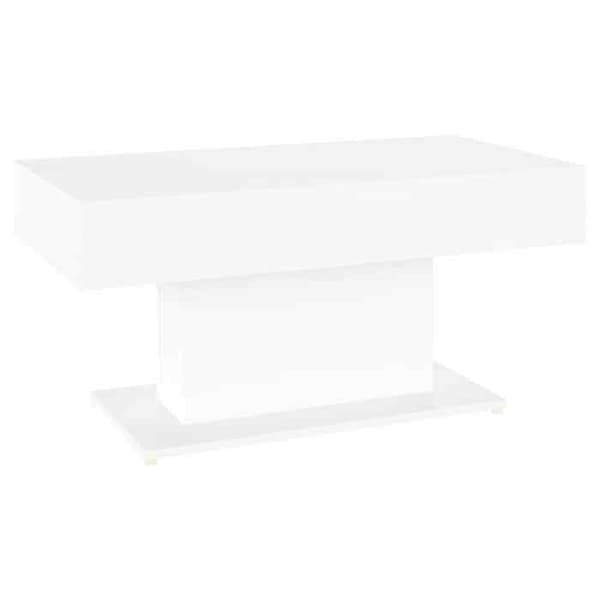 Maison Exclusive - Låg bord vit 96x50x45 cm ingenjörsträ Vit