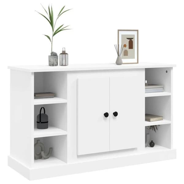 Maison Exclusive - Buffet Hvid 100x35,5x60 cm Ingeniørtræ Vit