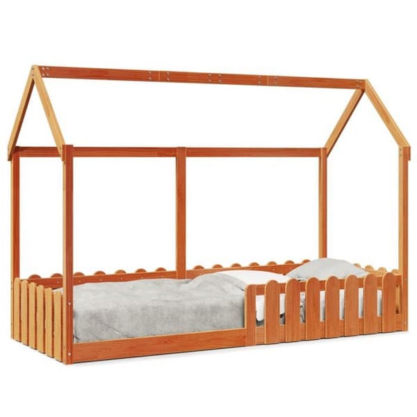 Maison Exclusive - Børneseng i husform uden madras 80x200 cm