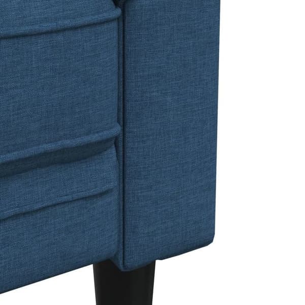 Maison Exclusive - Sæt af 2 sofaer blå stof
