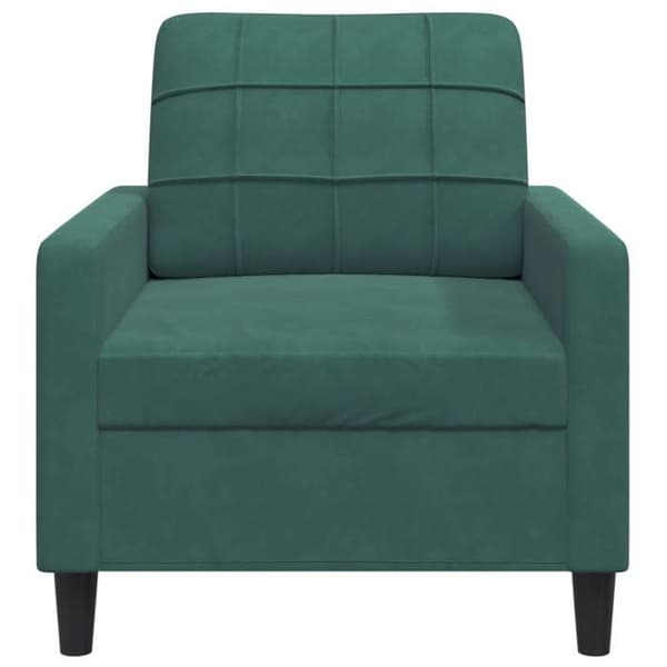 Maison Exclusive - Mörkgrön Fåtölj 60 cm Sammet