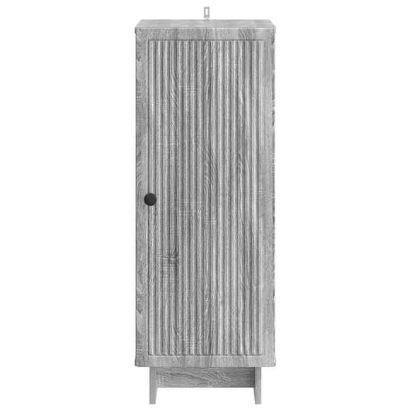 Maison Exclusive - Buffé Sonoma grå 33 x 34,5 x 90 cm Ingenjörsträ