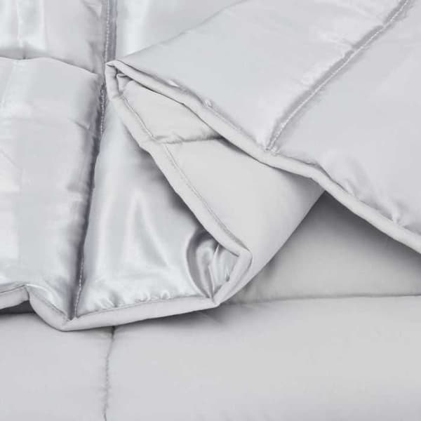 Maison Exclusive - Vinterdyne 135 x 200 cm 450 g/m² Sølv