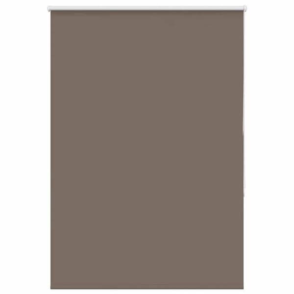 Maison Exclusive - Rullgardin mörkläggande kaffe 115x150cm tygbredd