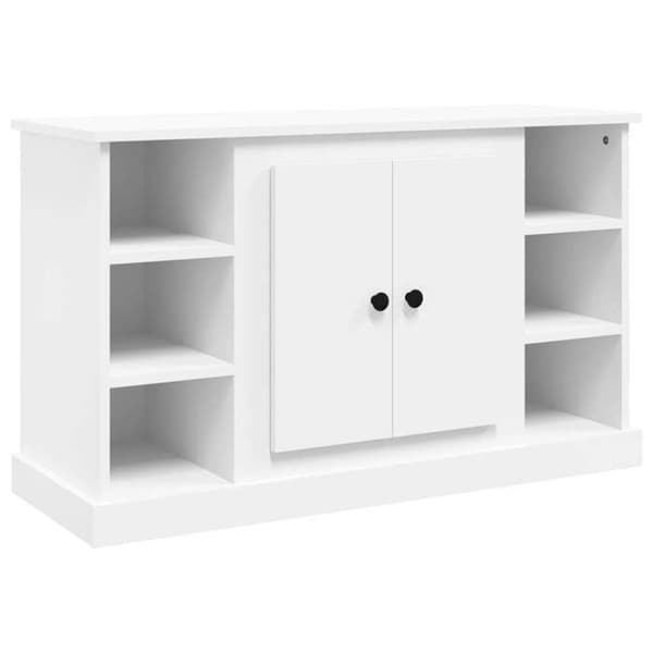 Maison Exclusive - Buffet Hvid 100x35,5x60 cm Ingeniørtræ Vit