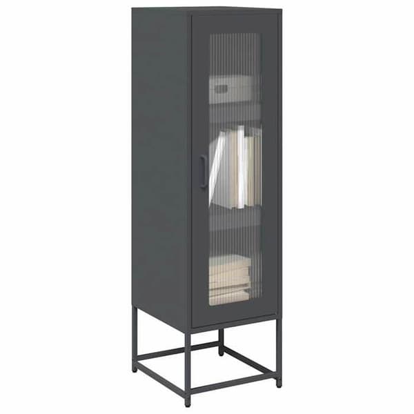 Maison Exclusive - Buffé hög antracit 36x39x123 cm kallvalsat stål