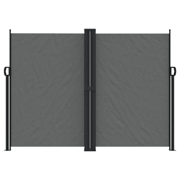 Maison Exclusive - Retractable sidokåpa antracit 180x600 cm