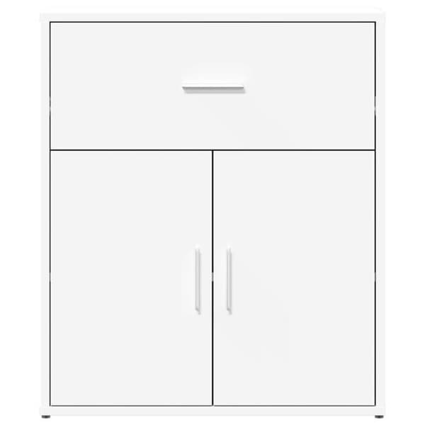 Maison Exclusive - Bufféer 2 st vit 60x31x70 cm ingenjörsträ