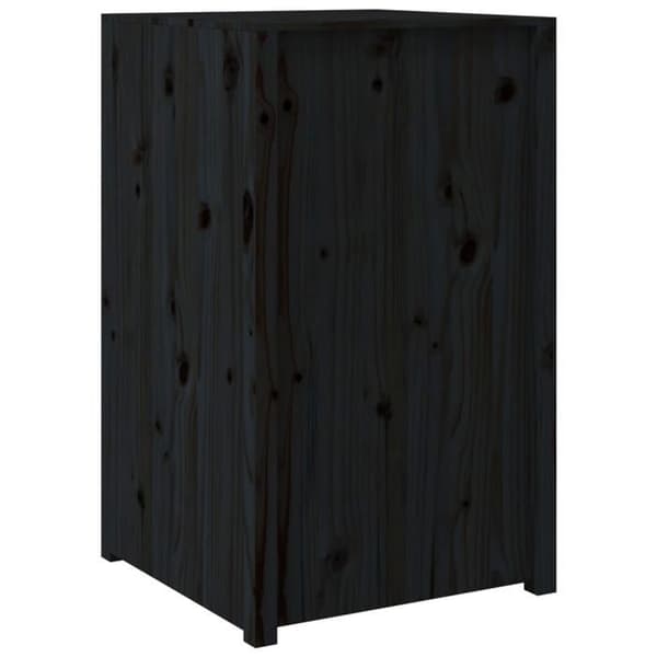Maison Exclusive - Utomhusköksskåp MEPPEL svart 55x55x92 cm