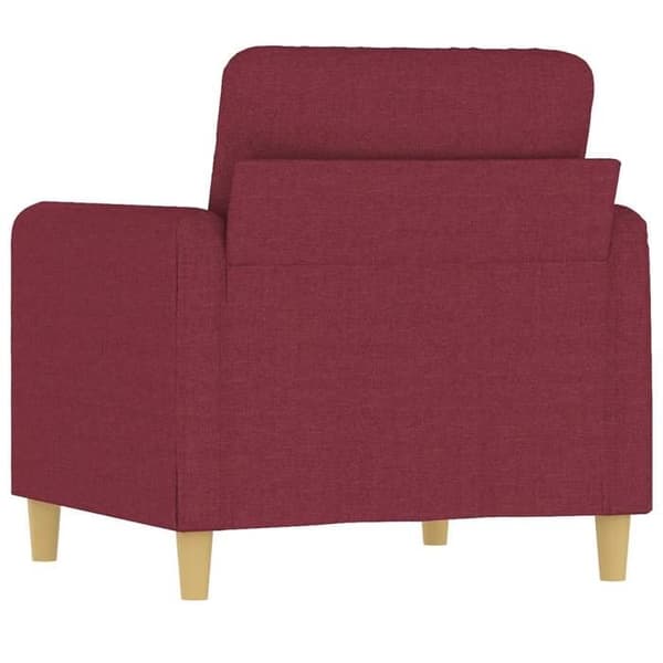 Maison Exclusive - Rød bordeaux Stol 60 cm Stof