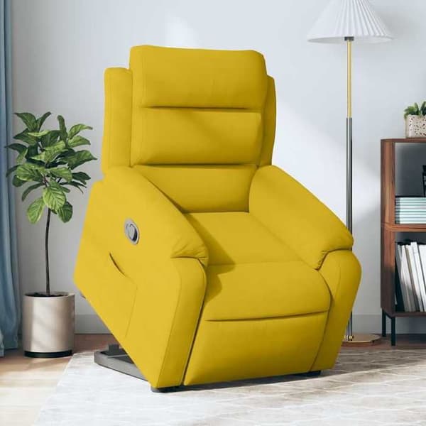 Maison Exclusive - Gult Sammet Recliner