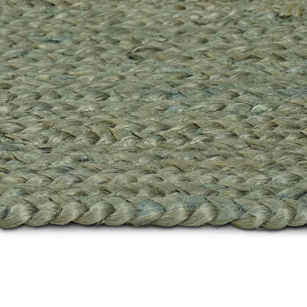 Maison Exclusive - Oliivinvihreä pinta matto 240 x 340 cm Jute
