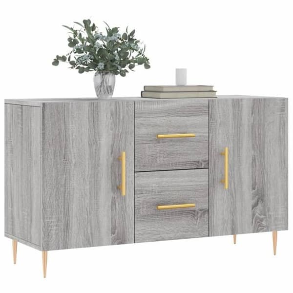 Maison Exclusive - Buffé Sonoma grå 100x36x60 cm ingenjörsträ