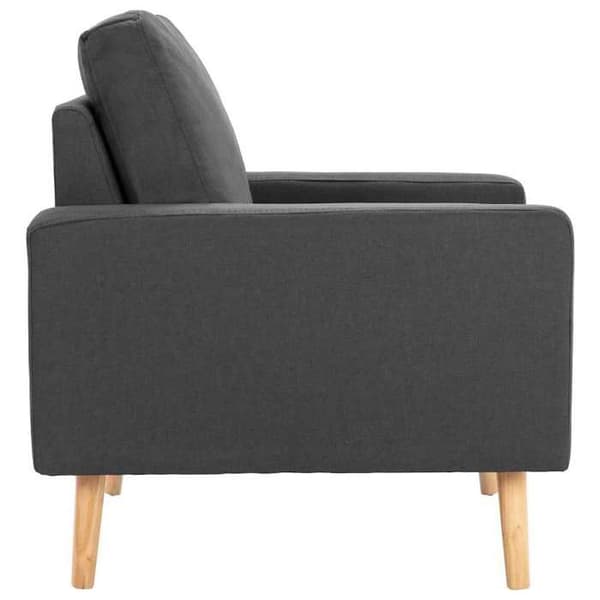 Maison Exclusive - Mørkegrå stofstol Mörkgrå