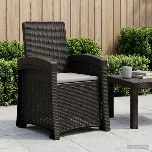 Maison Exclusive - Have stol med justerbar ryg der imiterer PP rattan