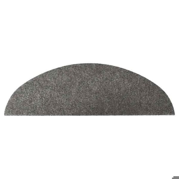 Maison Exclusive - Självhäftande trappmattor 30 st grå 56x17x3 cm