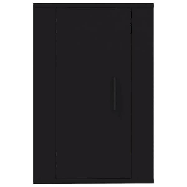 Maison Exclusive - Vægmonterede TV-møbler 2 stk Sort 40x34,5x60 cm Svart