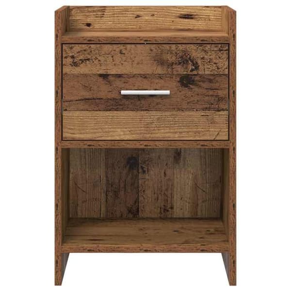 Maison Exclusive - Yöpöydät 2 kpl Vanha puu 40 x 30 x 60 cm