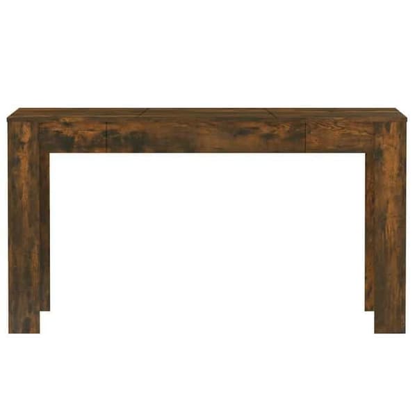 Matbord - EXKLUSIV HEM - 140 x 74,5 x 76 cm - Rökig ek - Kompositträ - Rektangulär Rökt ek