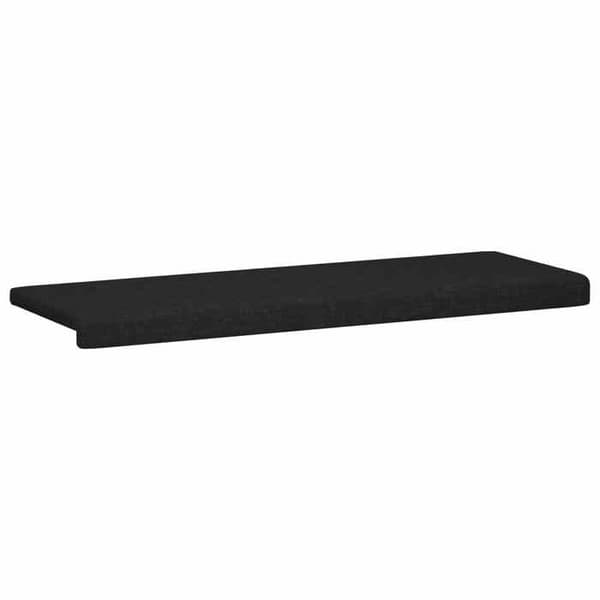 Maison Exclusive - Bænkpude Sort Stof Dybde 35 cm