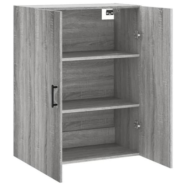 Maison Exclusive - Sonoma harmaa seinäkaappi 69,5x34x90 cm Sonoma grå
