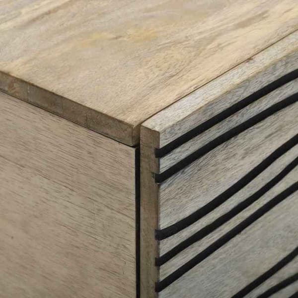 Maison Exclusive - Låg bord Vit 80 x 50 x 40 cm Ingenjörsträ