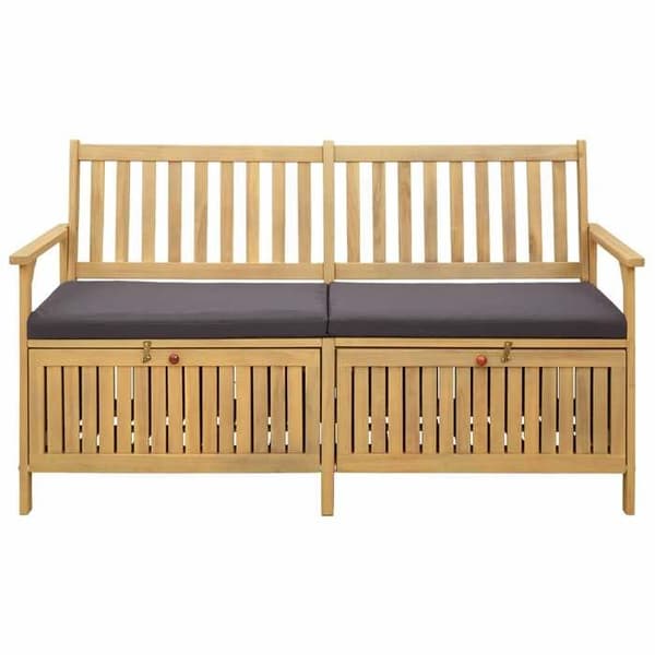 Maison Exclusive - Förvaringsbänk 2-sits 148 x 63 x 84 cm Rektangulär