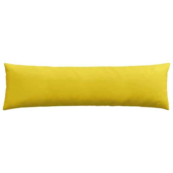 Maison Exclusive - Soffkuddar 2 st Gul 145 x 40 cm Gul