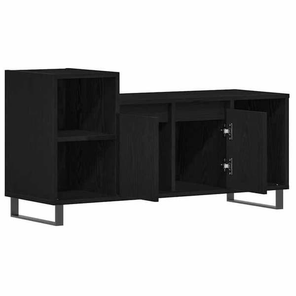 Maison Exclusive - TV-møbel sæt 100 x 35 x 55 cm Sort eg svart ek
