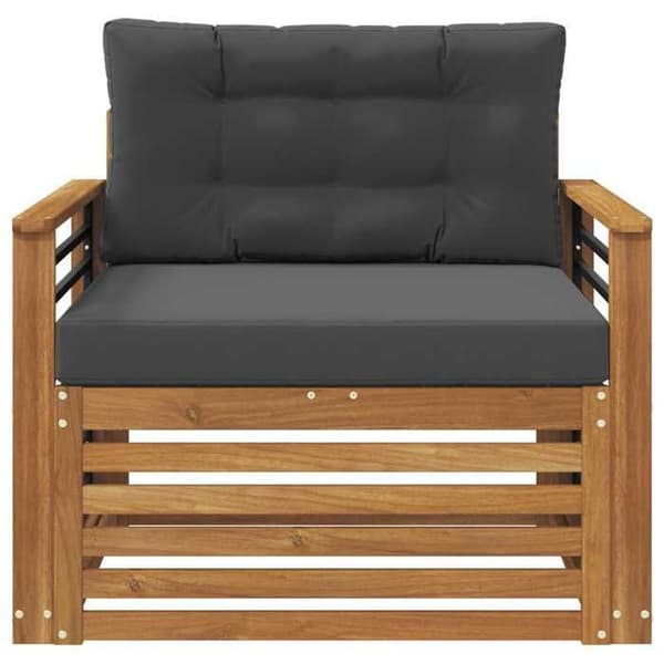 Maison Exclusive - Udendørs sofa i massivt akacietræ og polyester