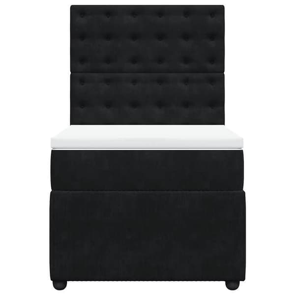 Maison Exclusive - Lakanat ja patja Musta 80x200 cm Sametti