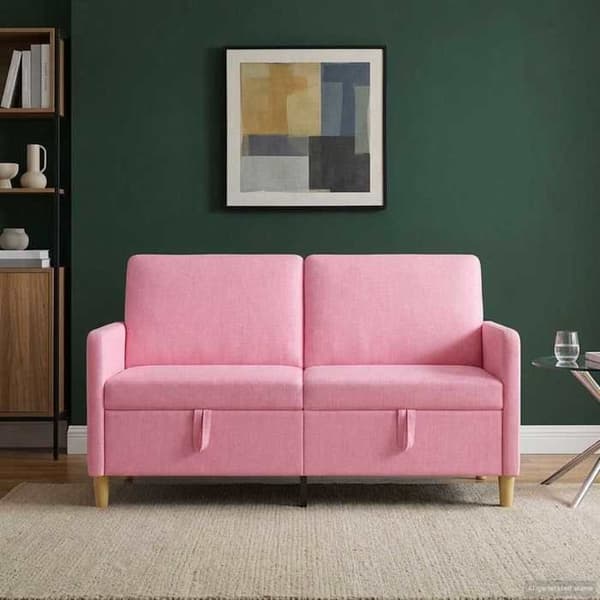 Maison Exclusive - Sofa med opbevaring Rosa 152 x 78 x 87 cm Polyester