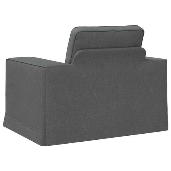Maison Exclusive - Mörkgrå soffa 103 x 80 x 82 cm tyg
