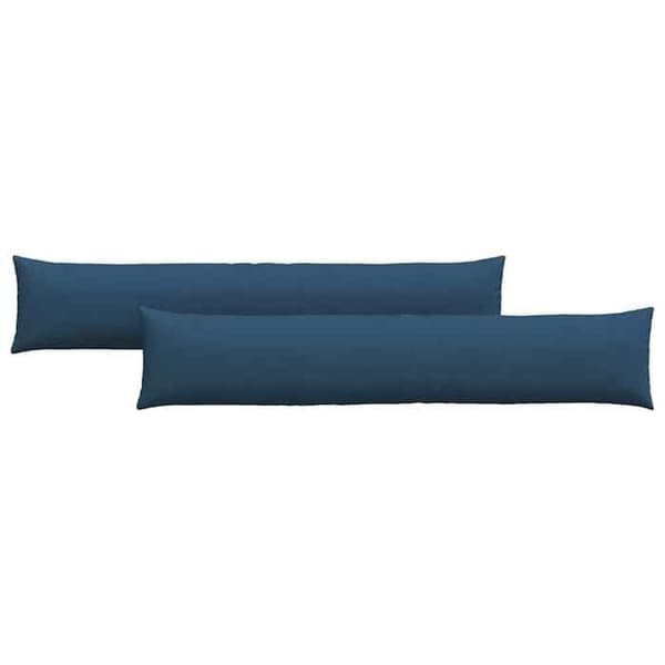 Maison Exclusive - Soffkuddar 2 st tyg Blå 200 x 40 cm Blå