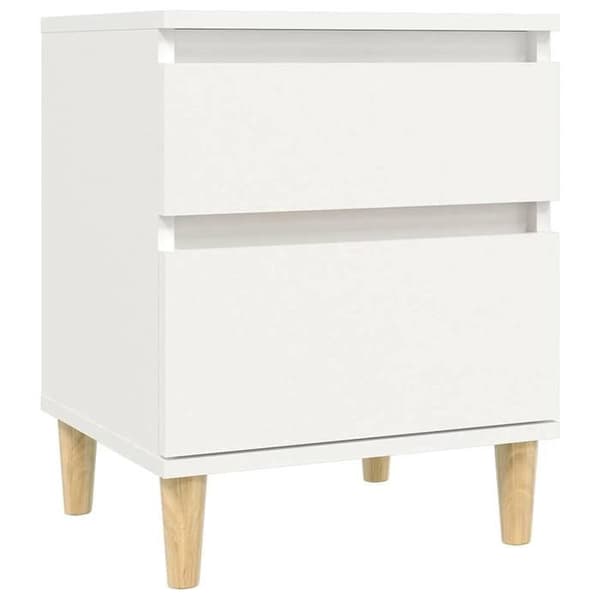 Maison Exclusive - Sängbord 2 st Vit 40x35x50 cm