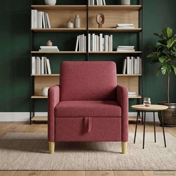 Maison Exclusive - Soffa med förvaring Bordeaux 72 x 78 x 87 cm Polyester