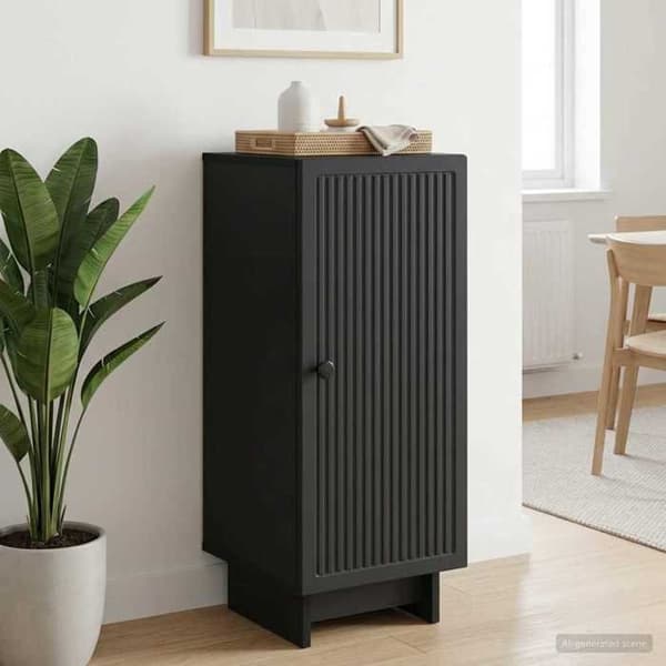 Maison Exclusive - Buffet Sort 33 x 34,5 x 90 cm Ingeniørtræ