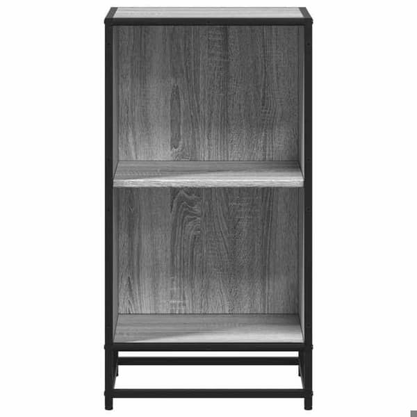 Maison Exclusive - Sonoma grå bibliotek 40x35x76 cm ingenjörsträ Sonoma grå