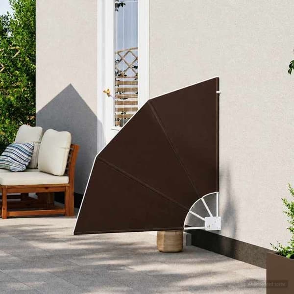 Maison Exclusive - Privatlivsskærm til balkon 160 x 160 cm Polyester