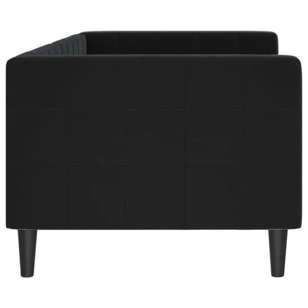 Maison Exclusive - Sengebænk uden madras sort 80x200 cm fløjl