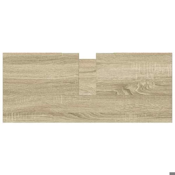 Maison Exclusive - Badrumsskåp ek sonoma 80x33x60cm ingenjörsträ