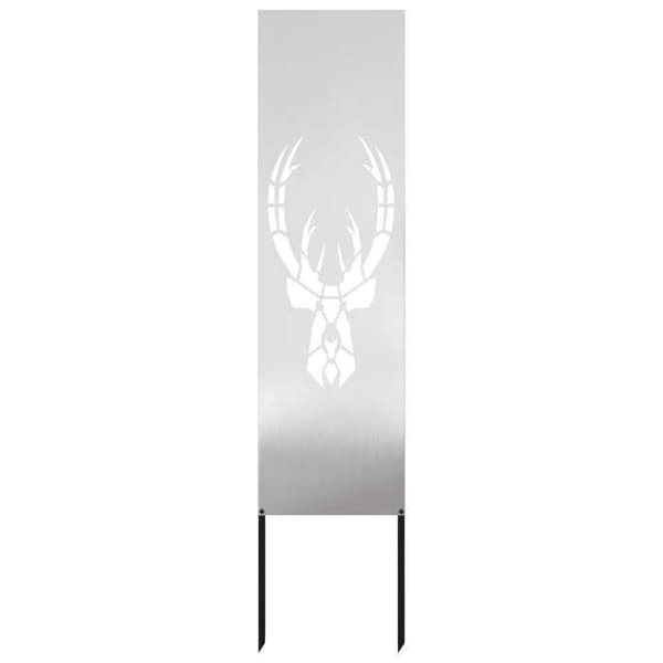Maison Exclusive - Silverfärgad trädgårdsskyddsskärm 32 x 140 cm Silver