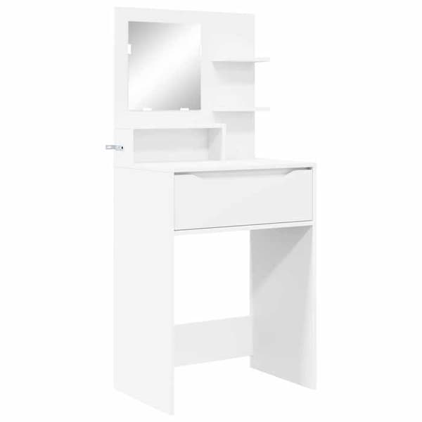 Maison Exclusive - Sminkbord för sovrum Vit 60 x 39,5 x 135 cm Vit